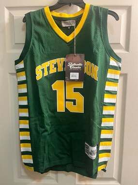 Authentic Classics Jalen Brunson #15 Stevenson High School Basketball Jersey